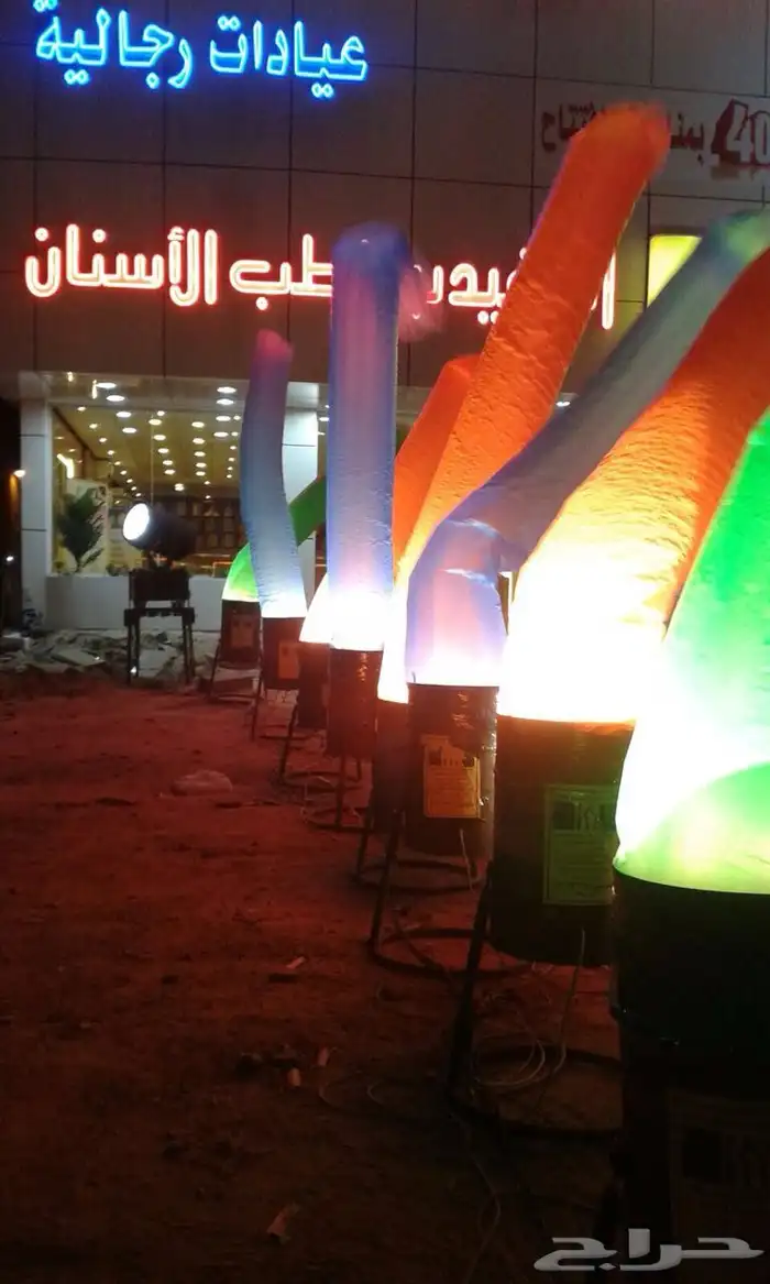 ليزرات افتتاح واليوم والوطني وتنشيط المحلات 8