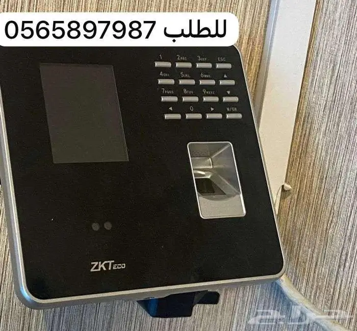 جهاز بصمة حضور وانصراف الموظفين بالوجه أجهزة بصمة موظفين zkt 2