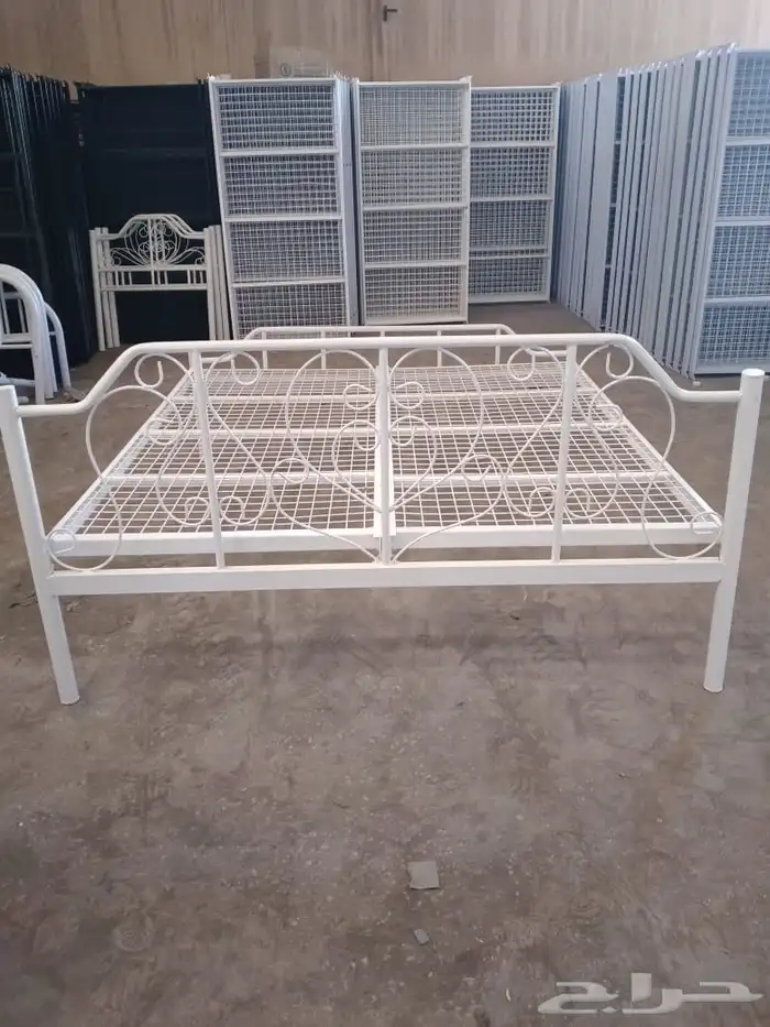 سرير حديد دورين نفر 3دور سرير حديد طبق سرير خشب 25