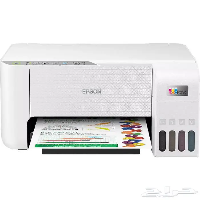 طابعة ايبسون وطابعة hp 1
