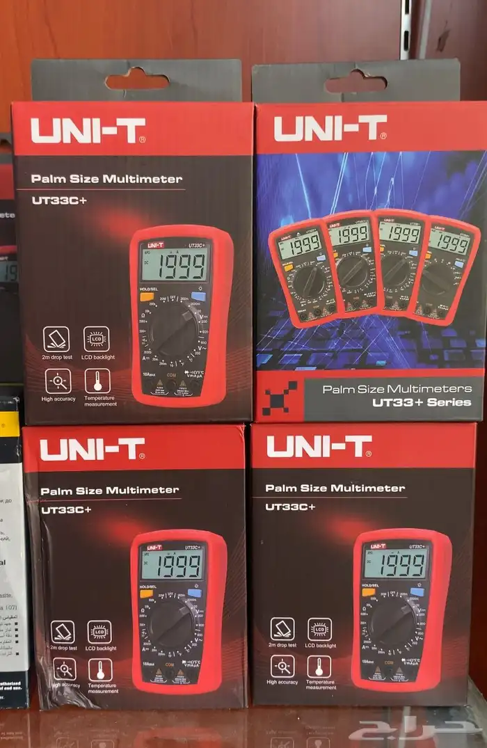 جهاز ملتيميتر رقمي - UNI-T UT33  Series 1