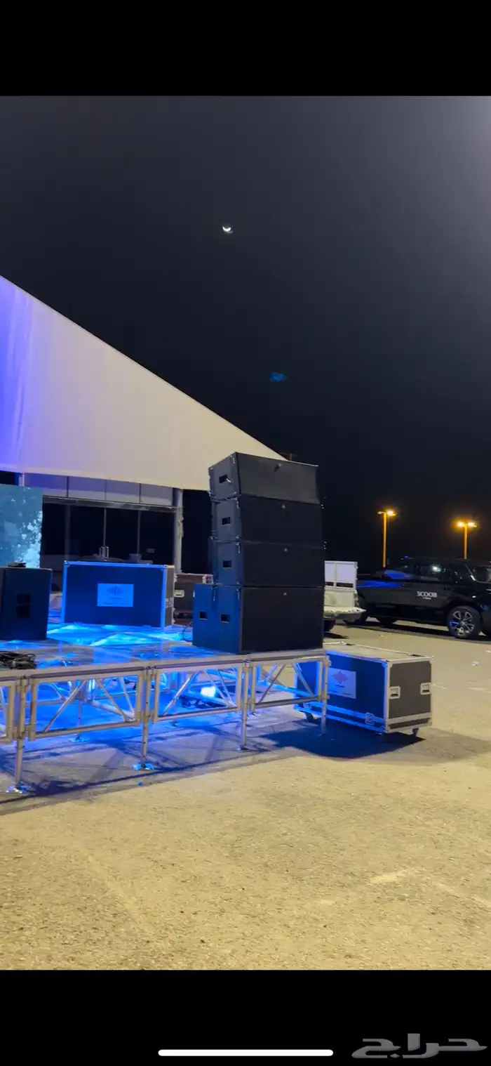 تاجير سماعات لاين اري speakers line array 4