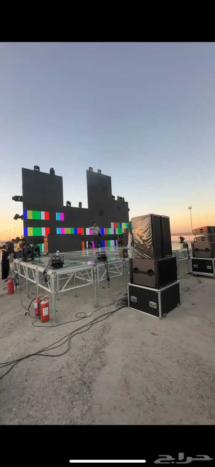 تاجير سماعات لاين اري speakers line array 10
