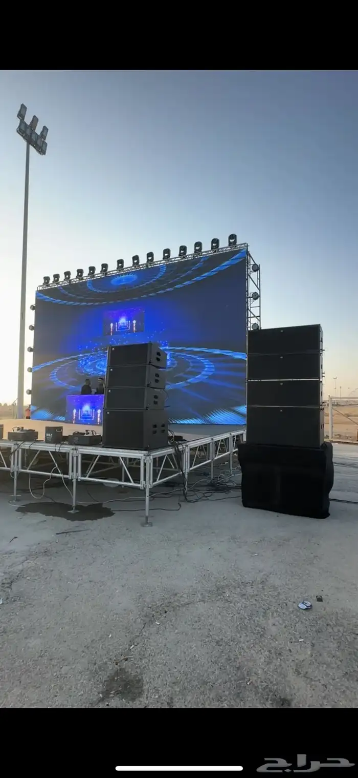 تاجير سماعات لاين اري speakers line array 7