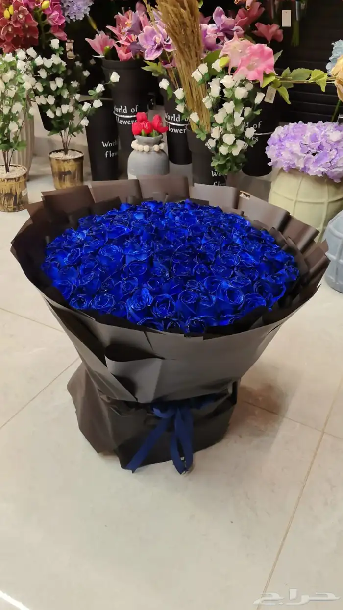 ورد جوري ازرق 1