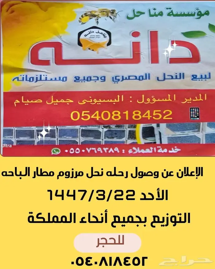 نحل مصرى مرزوم 0