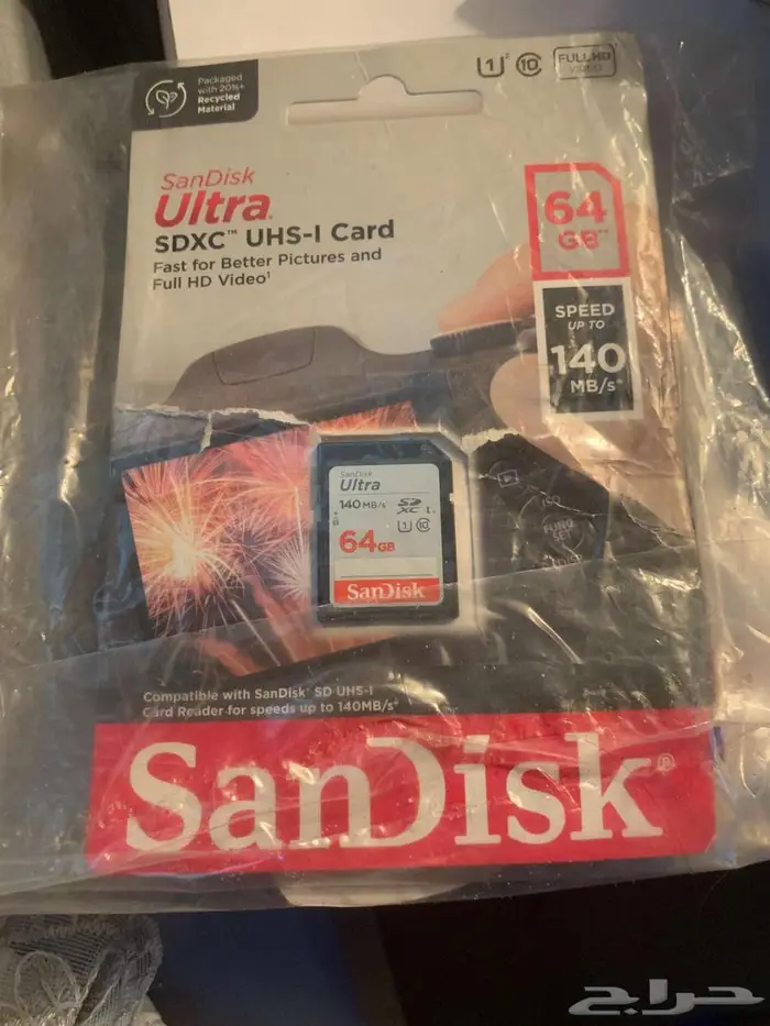ذواكر تخزين MicroSD من نوع SanDisk Ultra 4