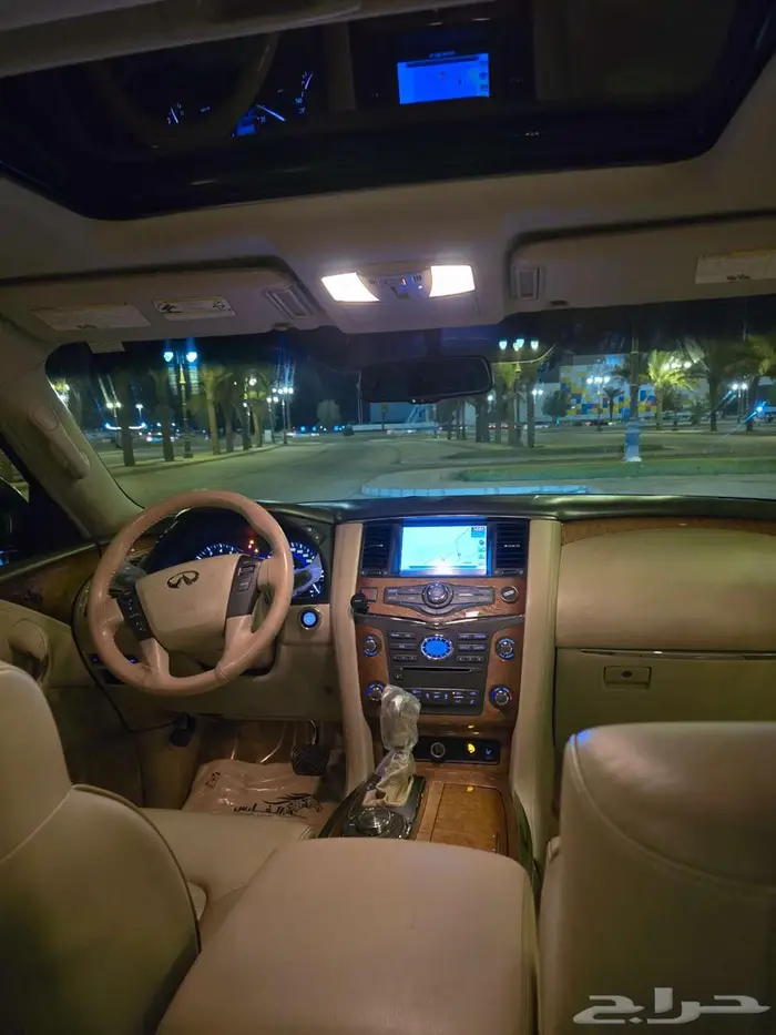 انفينتي QX56 مالك واحد من الوكاله 2011 8