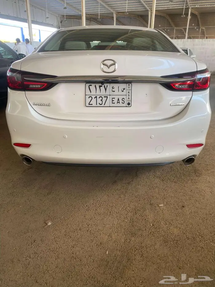 مازدا 6ابيض 2023 بودي ومحركات وكاله عداد 63 الف كم فقط 8