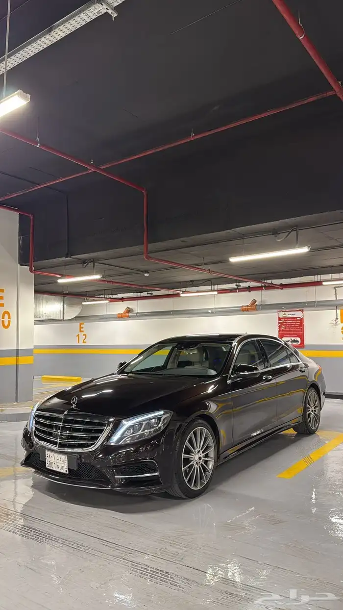 مرسيدس 2016 s400 بدي ومحركات وكاله زر واحد 15