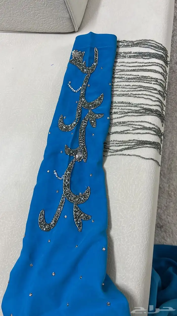 فيستان سهره الون الون ازرق 3