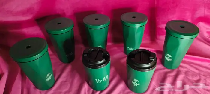 أكواب هاف مليون خضراء اليوم الوطني بارد وحار 10