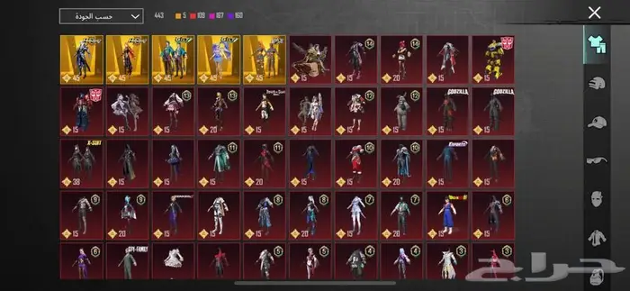 حساب ببجي العالميه 11