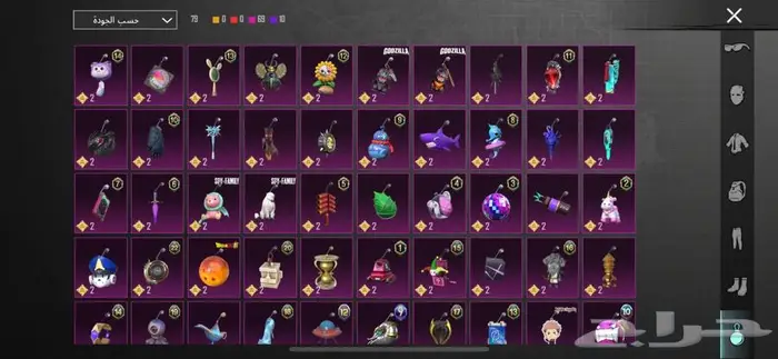 حساب ببجي العالميه 4