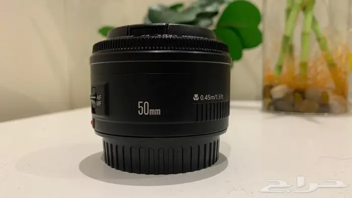 عدسة كاميرا كانون 50 mm 0