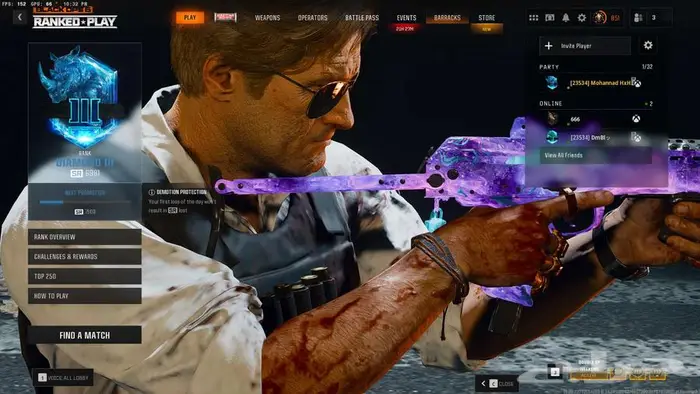 حساب كود دارك ماتر 0