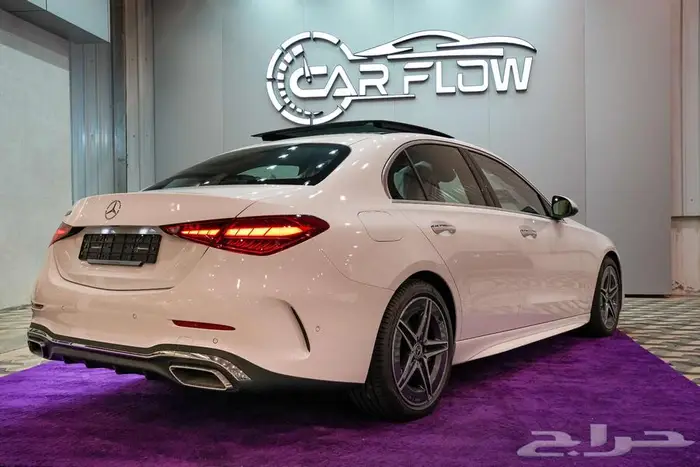 C200 مرسيدس 2025 ابيض اصفار 4