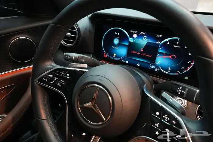 مرسيدس E350 موديل 2023 اسود ممشي 12 الف عرض خاص 9