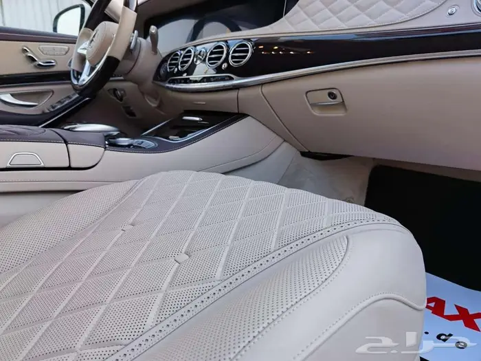 مايباخ S560 دبلوماسي 2020 VIP مواصفات ملكيه بحاله الاصفاار 8