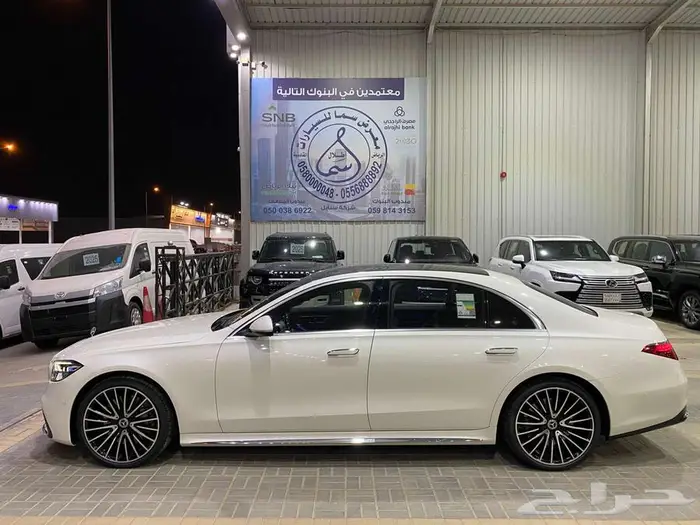 مرسيدس اس 450 2022 ابيض ماشيه 44000كم 14