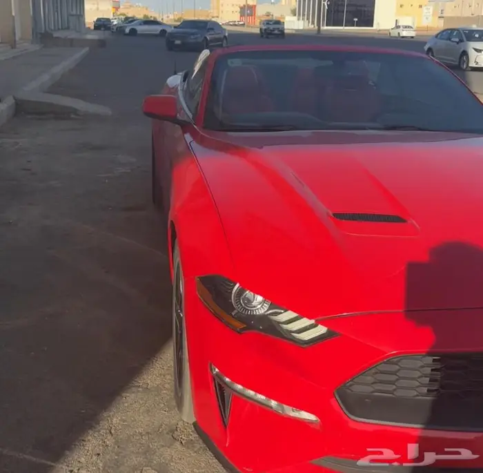 للبيع موستنج كشف اللون احمر فل كامل 2018 1
