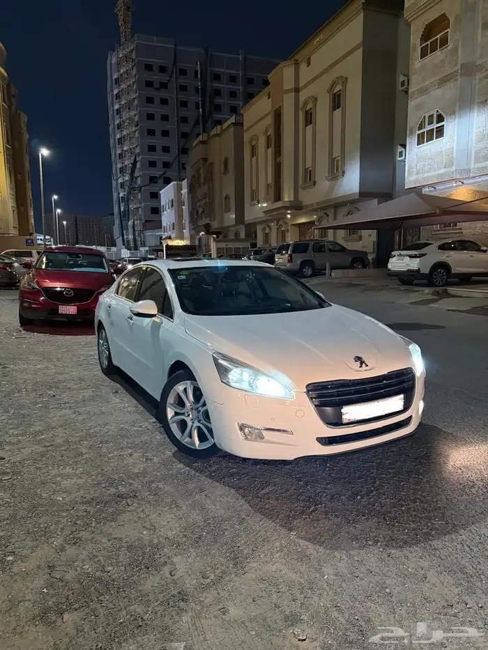 بيجو 508 2013 ابيض لؤلؤي 0