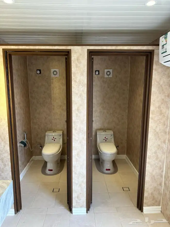 دورات مياه متنقلة حمام متنقل دورة مياه كونتينر كنتينر 8