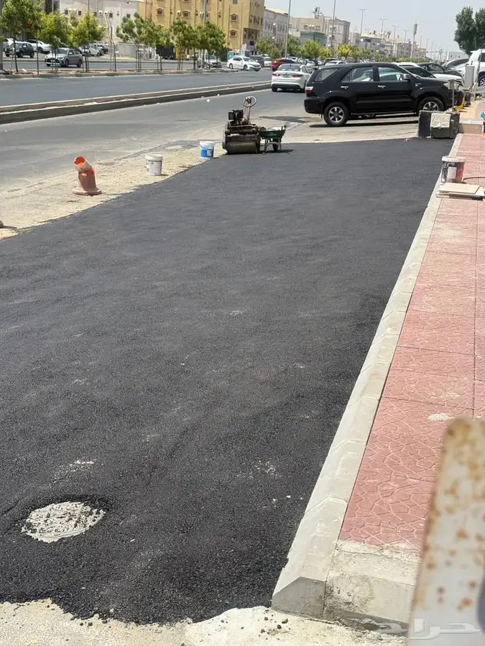 مقاول زفلت طريق احواش مستودعات ارصفه بلدوره شغل نظيف 2