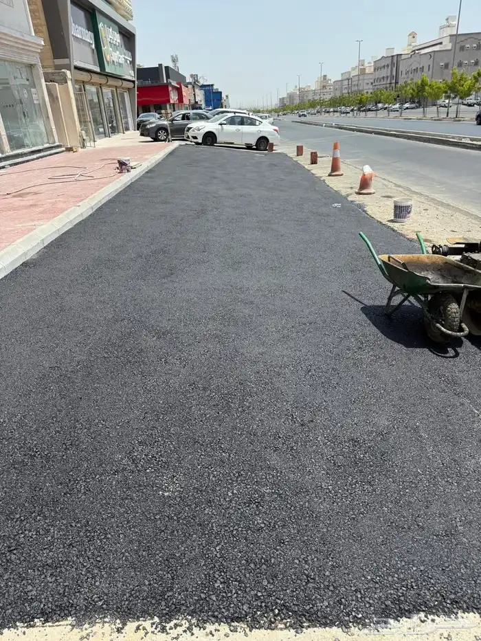 مقاول زفلت طريق احواش مستودعات ارصفه بلدوره شغل نظيف 1