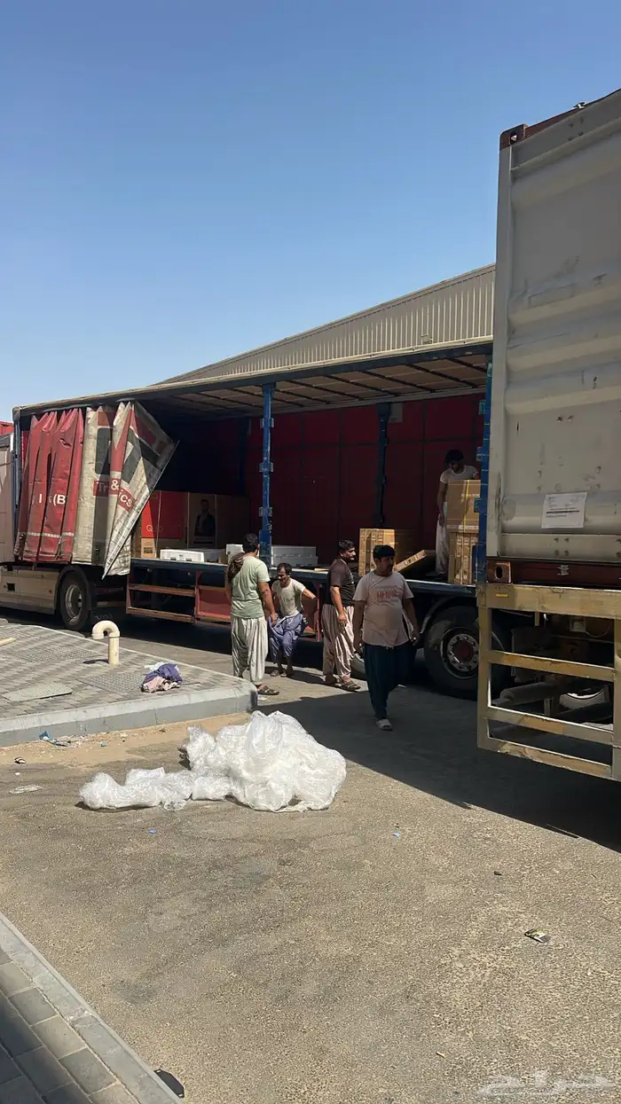 تريله داخل الرياض وخارج الرياض 1