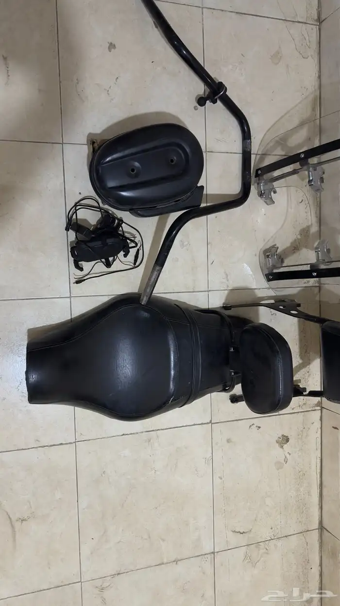 سيت دراجة سبوستر مقعدة قزازه فلتر وكاله تكاية رديف وسائق 1