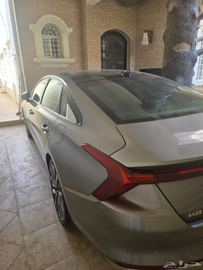 كيا K8 2022 فل الفل سعودي لون تيتانيوم V6 17