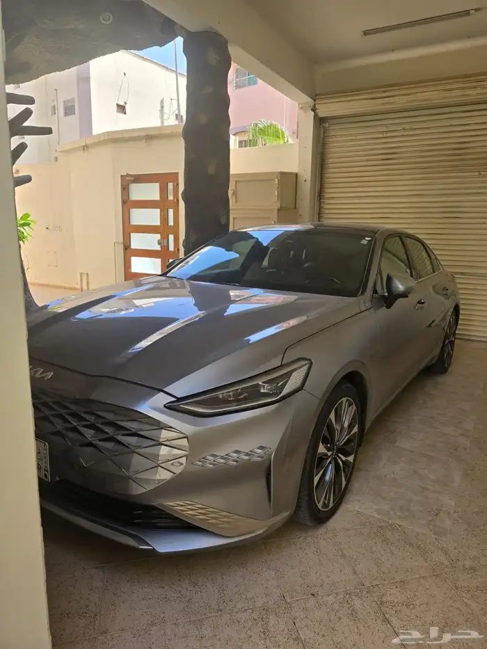 كيا K8 2022 فل الفل سعودي لون تيتانيوم V6 19