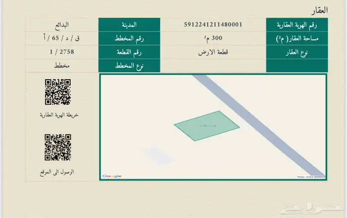 ارض للبيع بحي الجامعه - البدايع 0
