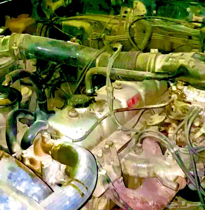 مكينة تويوتا 3F  لاندكروزر.نظيفة راكبة على صالون85 على الشرط 1