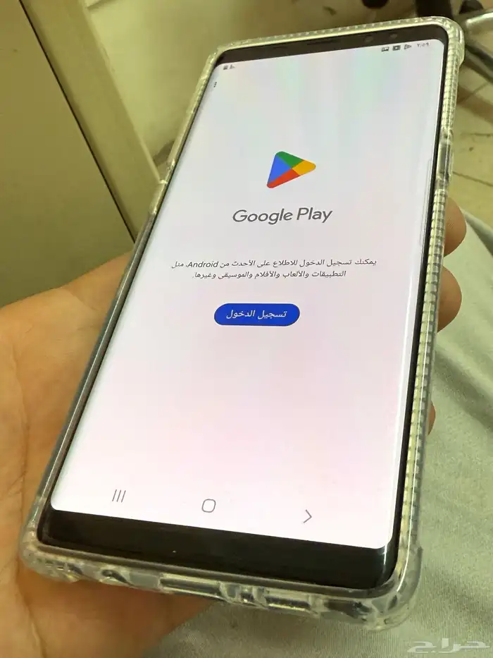 نوت سامسونج نضيف جدا وكاله مو مبدل وللا حاجه 3