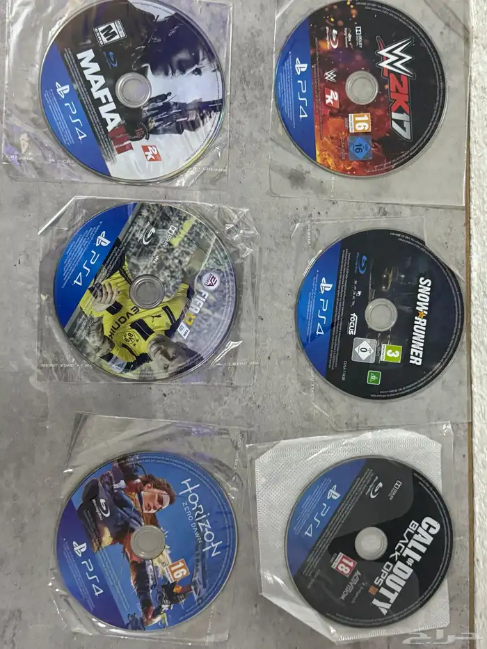 اشرطة سوني 3 و 4 4