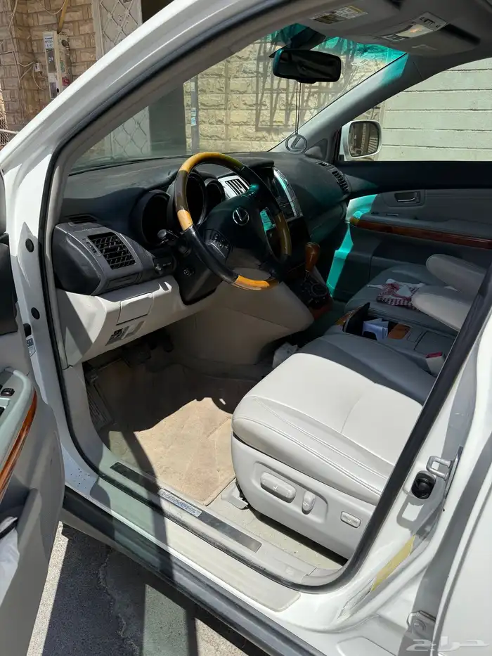 لكزس RX350 موديل 2009 ابيض 4