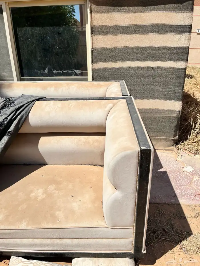 كنب قطعتين كبار قطعتين صغار السعر 0