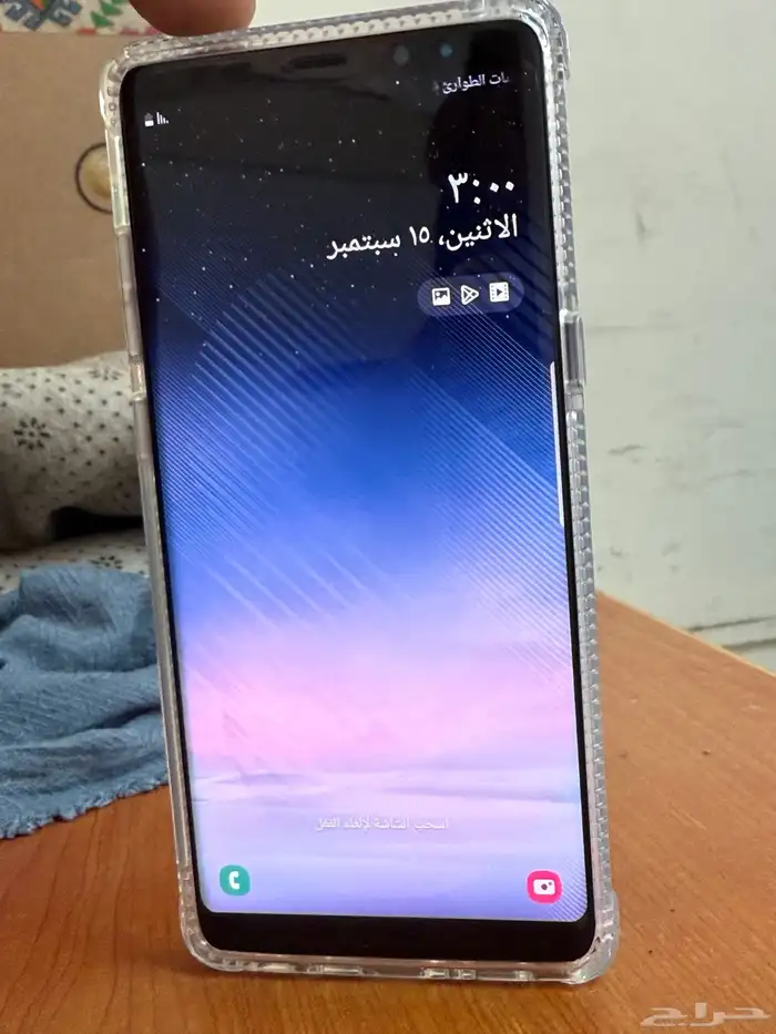 نوت سامسونج نضيف جدا وكاله مو مبدل وللا حاجه 1