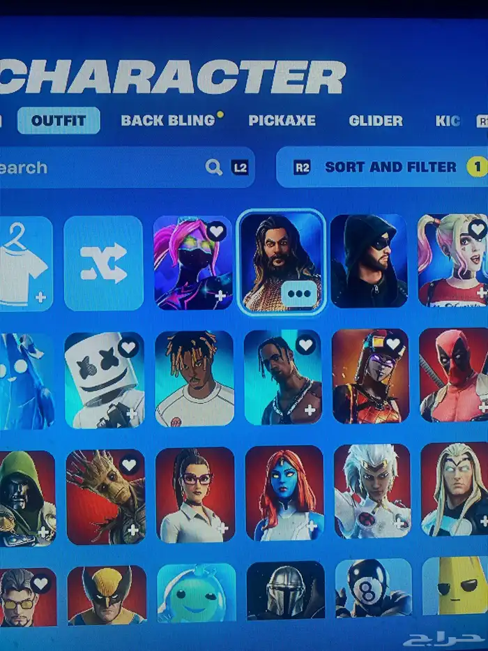 حساب فورت فيه ترفس و سكن التفاحه البطوله و سكن كاس العالم 0