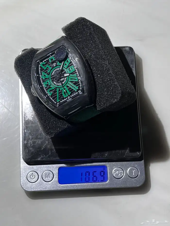 ساعة فرانك مولر اخضر 4