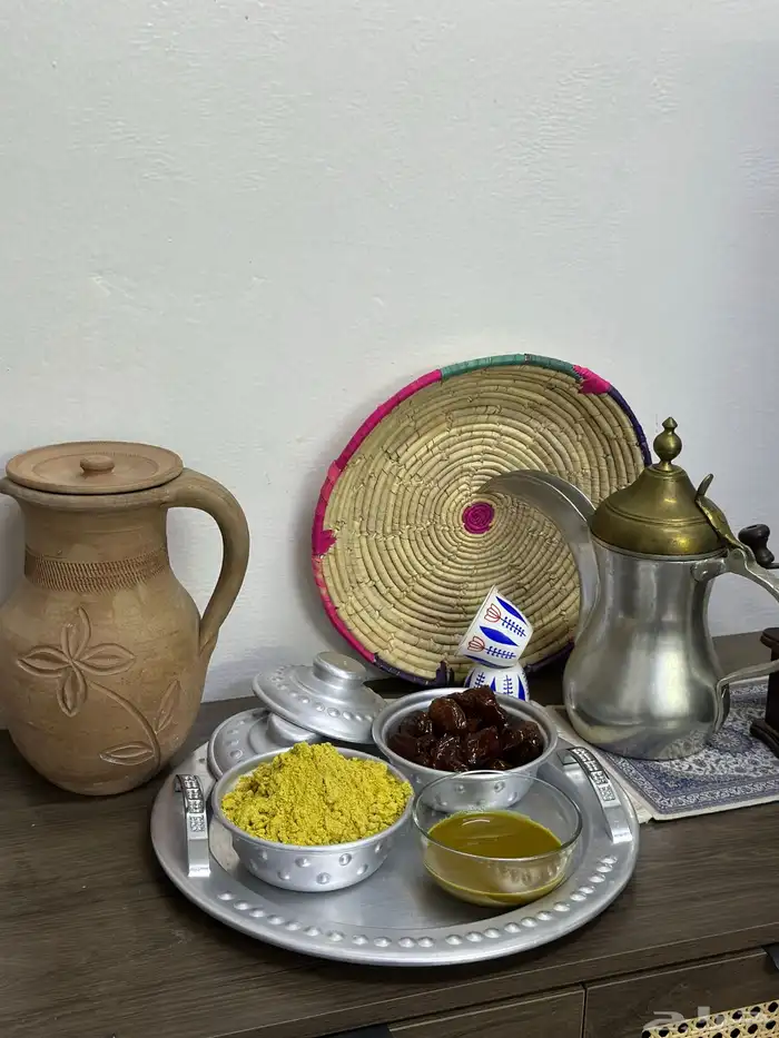 دخن بيضان نظيف ونقي خواضه شرط الطعم ان شاءالله عضوي 2