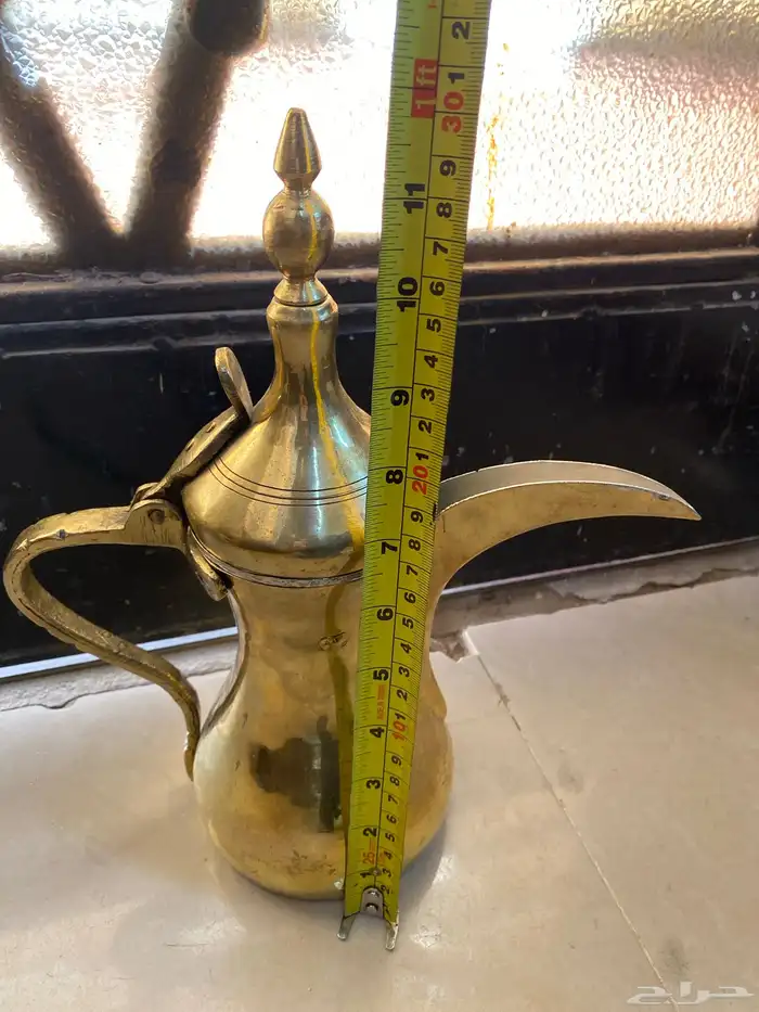 اللبيع دله نحاس المقاس موضح بالصورة 4