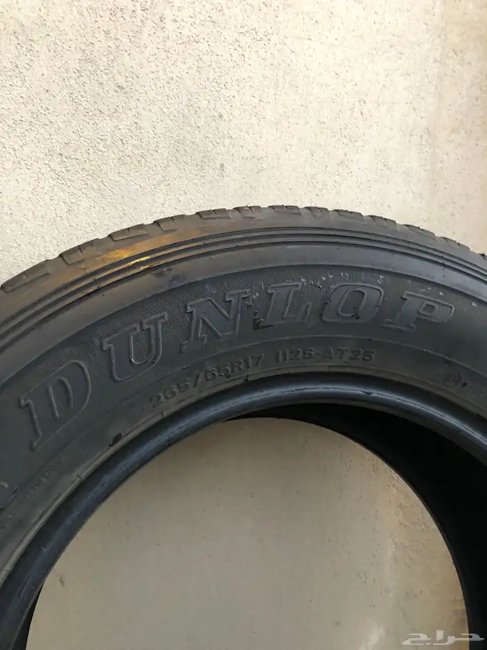 كفرات دنلوب 17 مستعمله 2