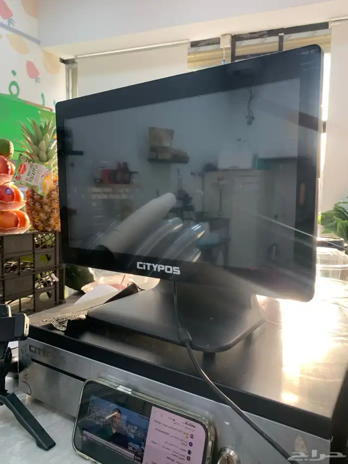 جهاز كاشير نظيف لجميع المحلات (عصيرات) بسعر مناسب citypos 0