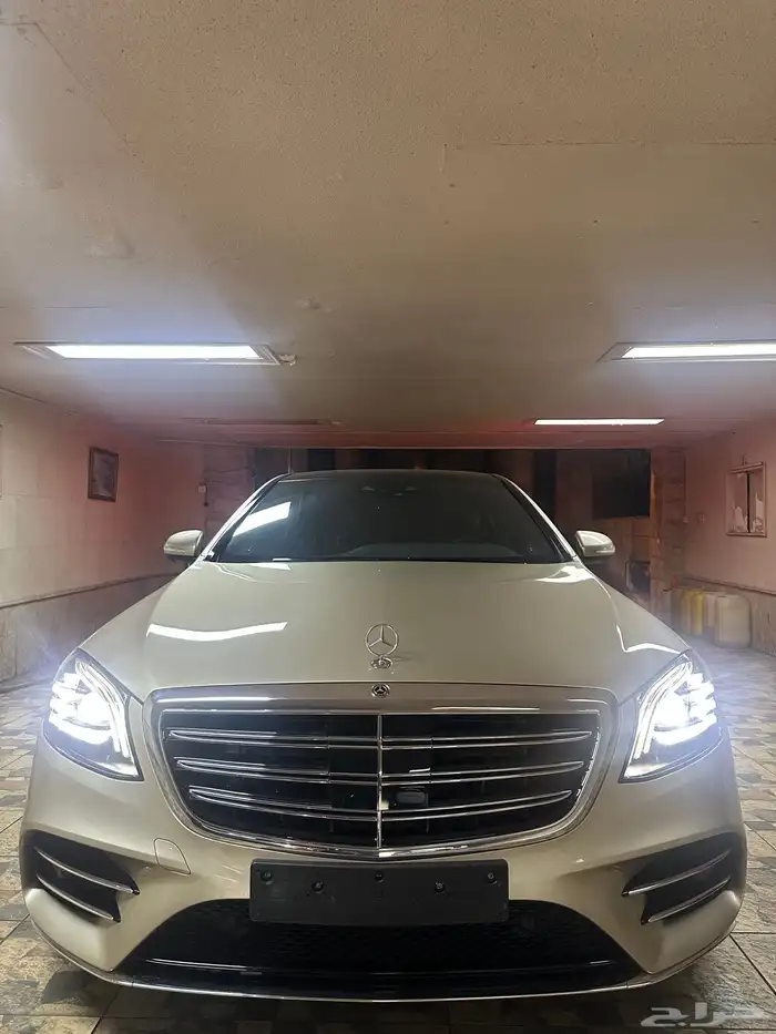 مرسيدسS 320 موديل 2020 جفالي شبة جديد مخزن 7