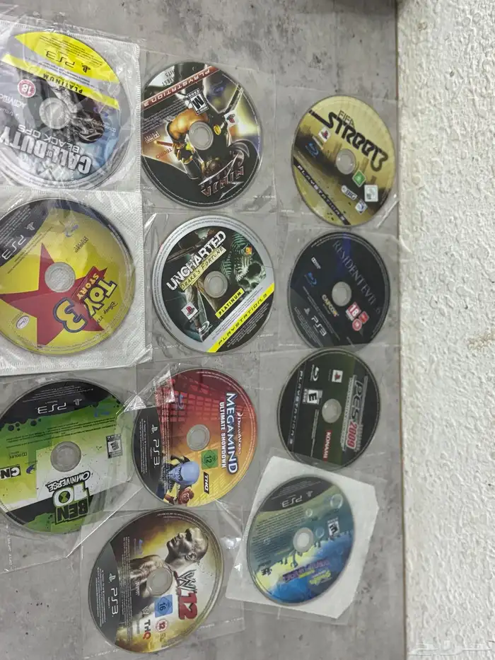 اشرطة سوني 3 و 4 1