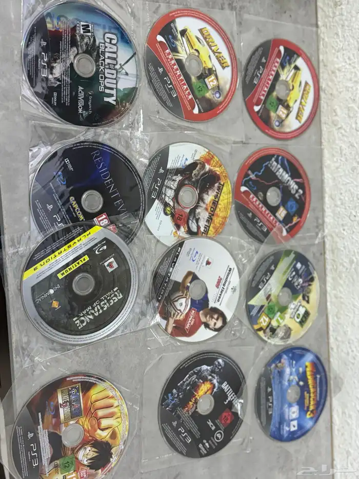 اشرطة سوني 3 و 4 2