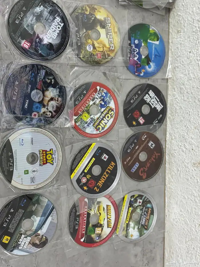 اشرطة سوني 3 و 4 3